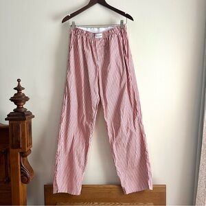 Speltham London Striped Boxer Pants in Red/White‎